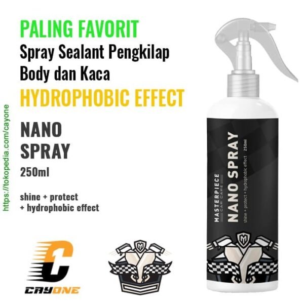 Masterpiece Nano Spray Wax - Sealent Mobil Pengkilap Anti Kotor