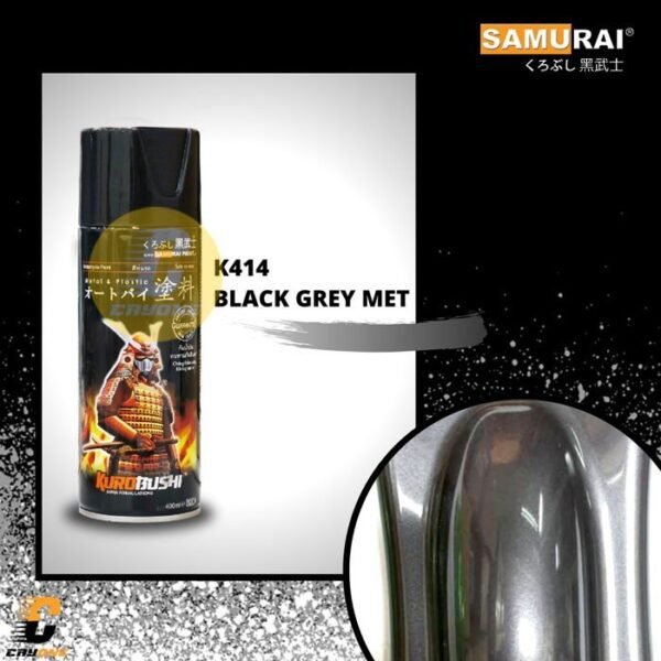 Samurai Paint Cat Semprot Metallic 1102 Honda Yellow 400 mL