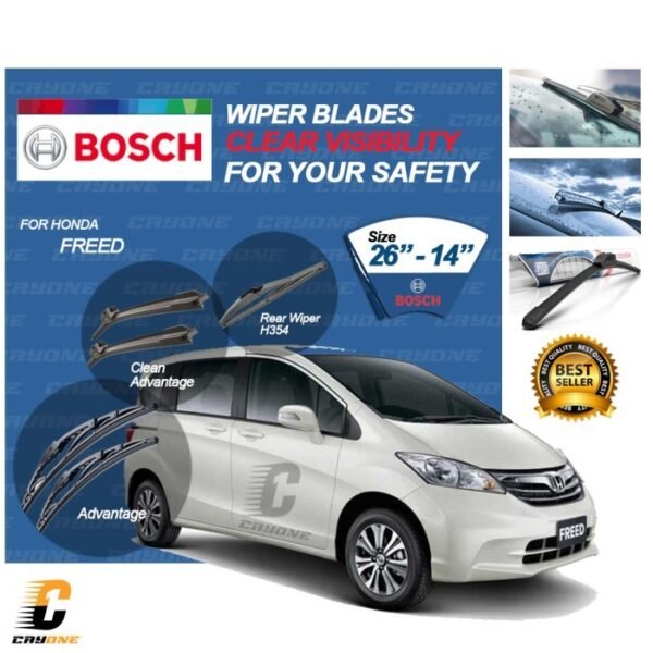 BOSCH Wiper Blade HONDA JAZZ FIT H354 1 Set 20 - 14 inch