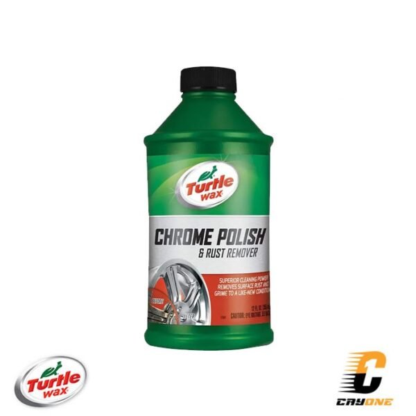Turtle Wax Chrome Polish & Rust Remover 355 mL - Wax Pengkilap Krom