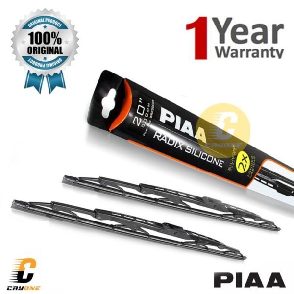 PIAA Wiper Blade RADIX Silicone | Hook Style Application 14 - 26 inch