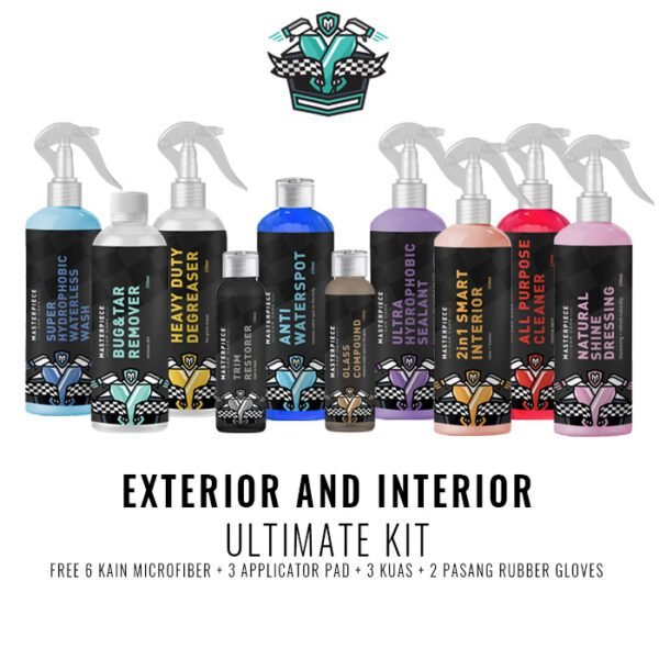 Exterior and Interior Ultimate Kit - Pengkilap Cat Pembersih Plafon