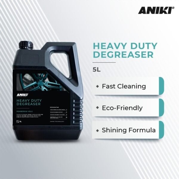 ANIKI Heavy Duty Degreaser 5L - Pembersih Noda Debu Korosi Ban Velg Mobil