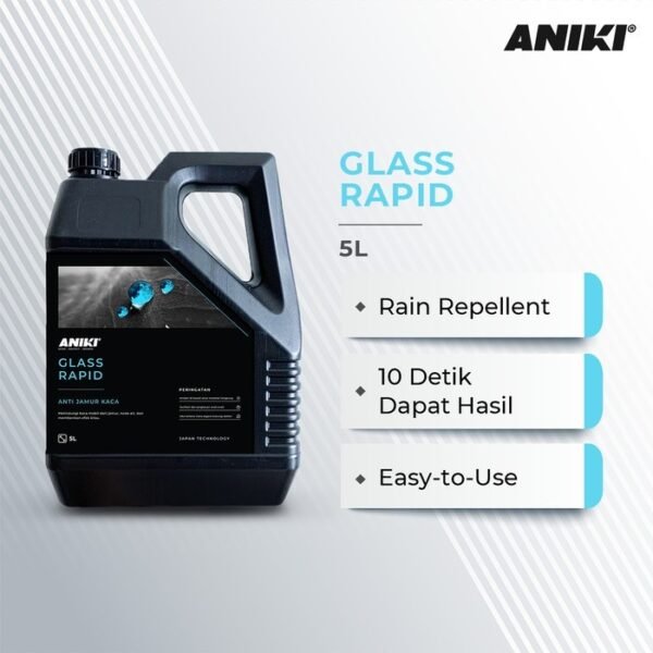 ANIKI Glass Rapid Coating 5L - Pembersih Pelindung Kaca Hydrophobic