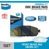 BENDIX Brake Pad Kampas Rem depan TOYOTA INNOVA REBORN GCT DB2396
