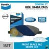 BENDIX Brake Pad Kampas Rem Depan NISSAN MARCH GRAND LIVINA LATIO 2011 - UP GCT DB1819
