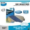 BENDIX Brake Pad Kampas Rem Depan NISSAN XTRAIL X-TRAIL T31 SERENA C25 GCT DB1946