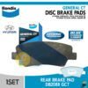 BENDIX Brake Pad Kampas Rem Belakang HYUNDAI STARGAZER CRETA TUCSON AVEGA GCT DB2088