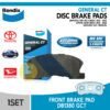 BENDIX Brake Pad Kampas Rem depan AGYA AYLA MATIC DATSUN GO YRV GCT DB1380