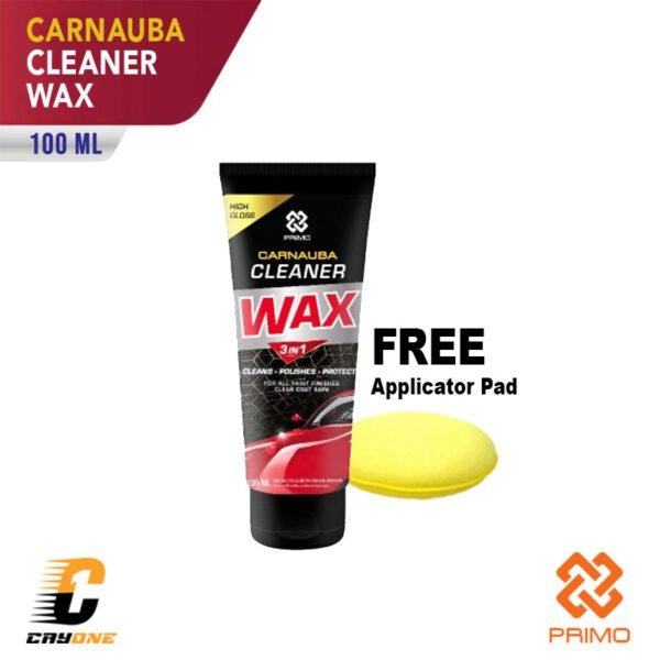 PRIMO Carnauba Cleaner Wax 3 in 1 - Obat Poles Pengkilap Mobil Motor