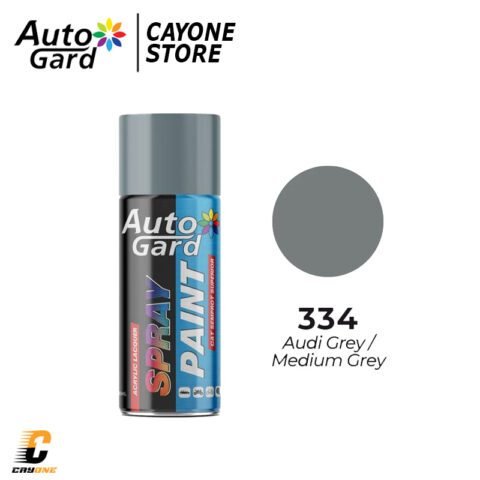 AutoGard Superior Cat Semprot Akrilik 334 Audi Grey 300 mL