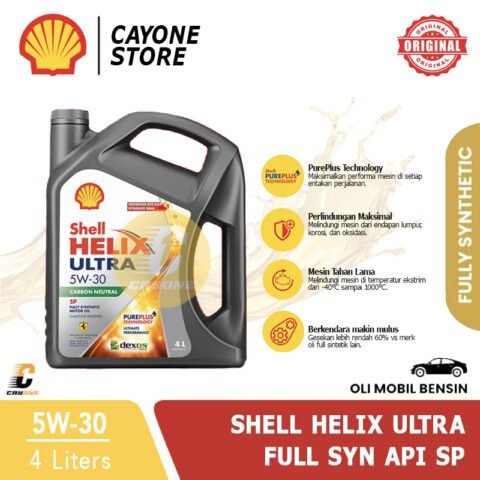 SHELL Oli Mobil Helix Ultra Full Synthetic 5W-30 API SP 4 L
