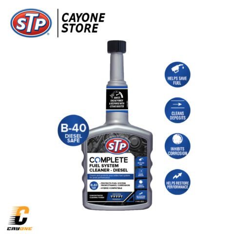 STP Complete Fuel System Cleaner Diesel Cairan Pembersih Ruang Bakar Campuran Solar Biosolar